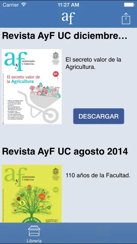 Agronomía y Forestal UC screenshot 3 of 3