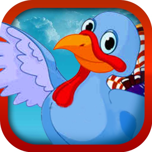 Air Thanksgiving Flying Fat Turkey Bird - Escape Simulator Free