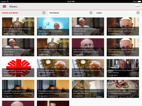 Noursat TV iPad screenshot 4 - Entertainment app