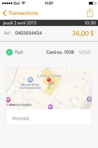 Monetico Mobile - Desjardins screenshot 2