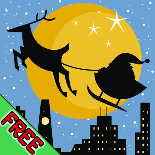 Santa in the City 3D Christmas Game + Countdown FREE icon