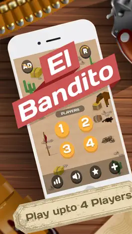 Game screenshot El Bandito - Ready Steady Shoot - Addicting Cowboy Gunslinger One Touch Phone Game mod apk