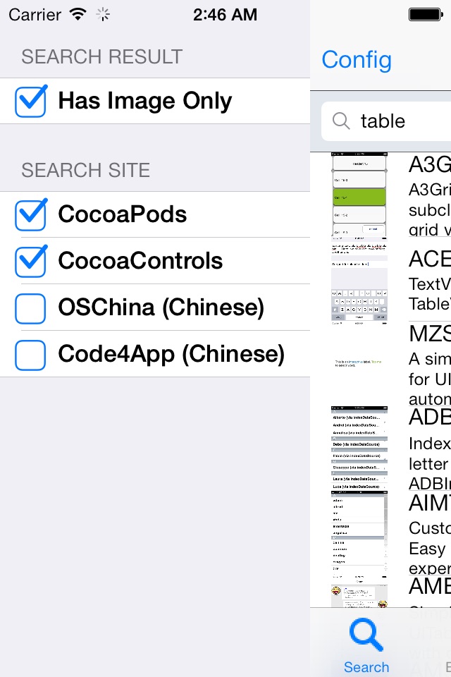 iPhone screenshot