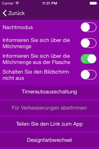 Milky Child - feeding diary screenshot 3
