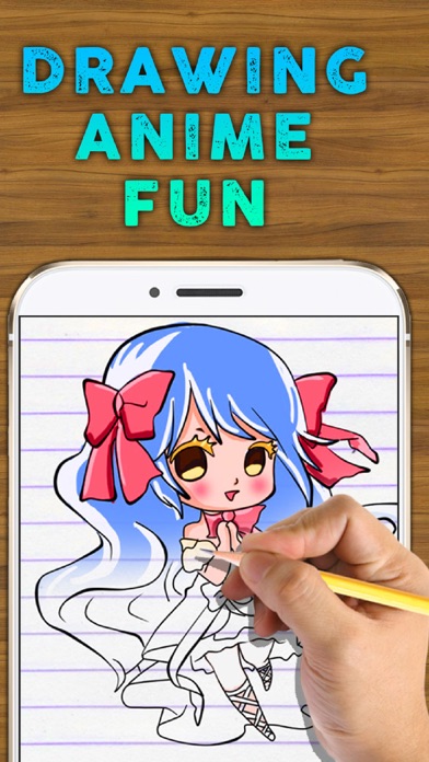 Screenshot #3 pour Drawing Anime Fun