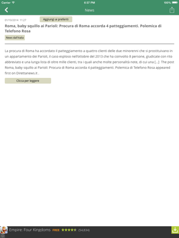 Screenshot #6 pour DirettaNews