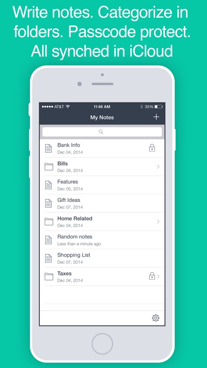 NotesPro - Secure Notes with Folders and Passcode screenshot-0