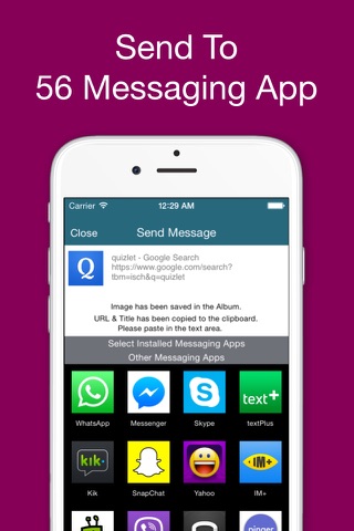 Quick  Search & Share for whatsapp & pinterest etc screenshot 2