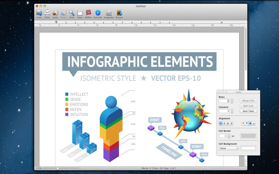 #2. Go Word - for Microsoft Word Edition & Open Office Format (macOS) 由: Global Executive Consultants (Shanghai) Ltd