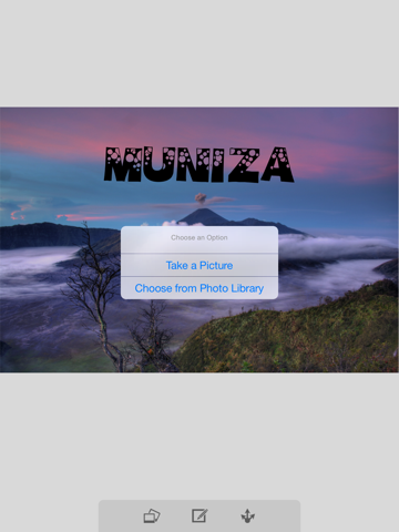 munizaGram - photo editor for you phone iPad screenshot