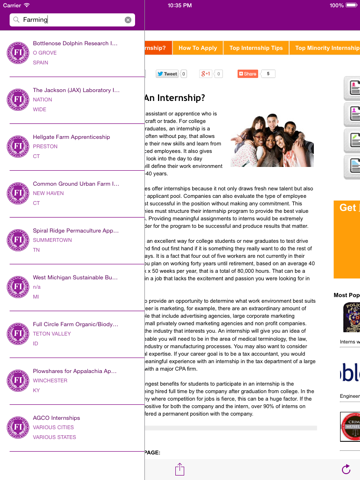 Screenshot #4 pour FindMoreInternships