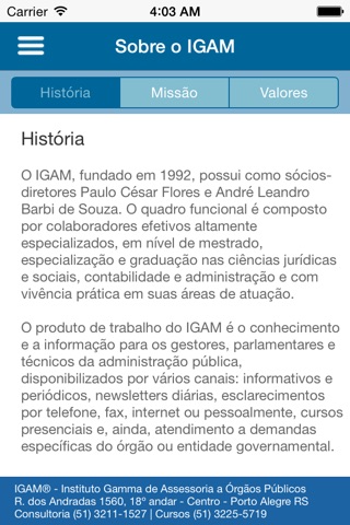 Igam Setor Público screenshot 2