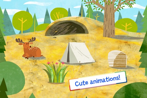 Peekaboo Goes Camping Game by BabyFirst screenshot 2