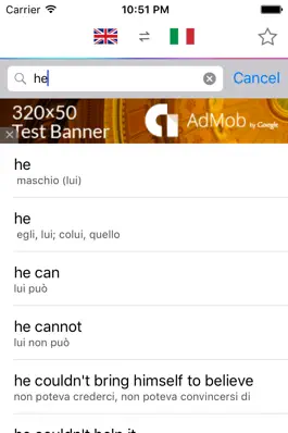 Game screenshot Italian English Dictionary Free mod apk