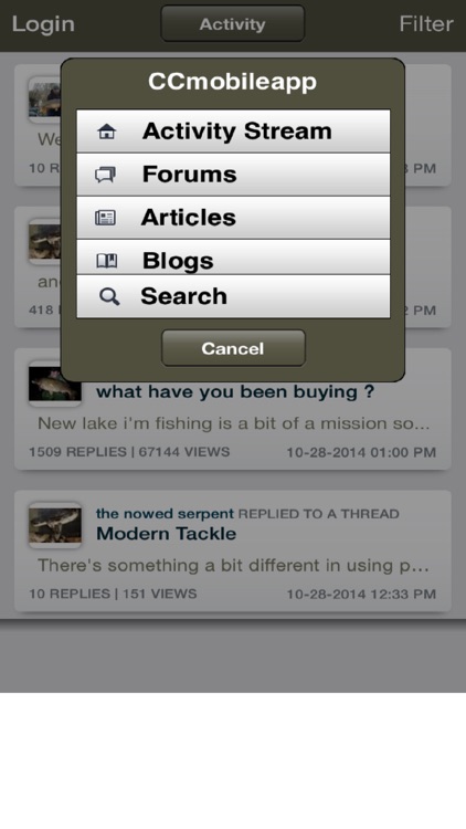 Craftycarping forum by david vose