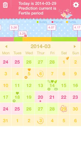 Game screenshot Period Tracker - Women's menstrual cycles period and ovulation tracker mod apk