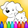 Little Pet Coloring - Learn Free Amazing HD Paint & Educational Activities for Toddlers, Preschool & Kindergarten Kids