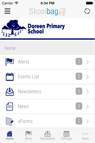 Doreen Primary School - Skoolbag screenshot 3