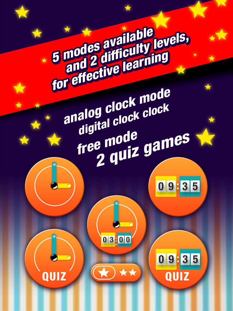 Telling Time for Kids - Game to Learn to Tell Time easily