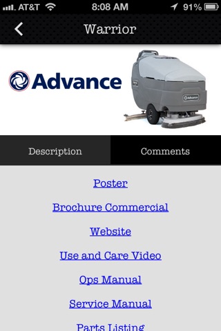 Advance Commercial Catalog screenshot 4