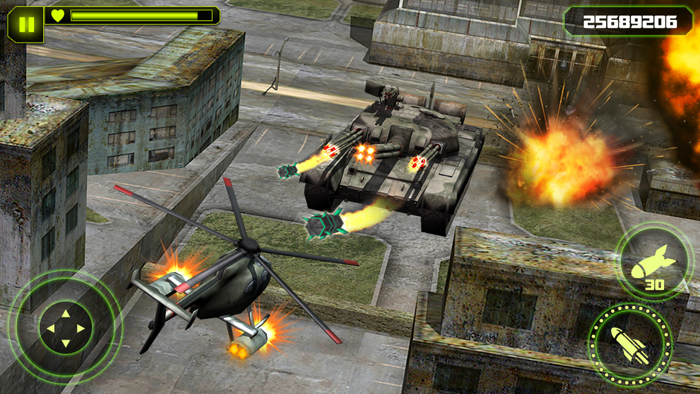 Gunship Helicopter Battle 3D