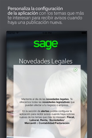 Sage Novedades Legales screenshot 2