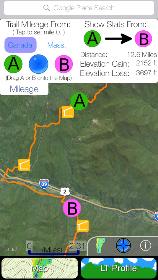 #2. VT Trails (iOS) Με: Walk About Apps
