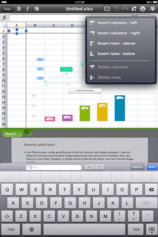 Docs Suite To Go - for Microsoft Office Word & Quickoffice edition screenshot 3