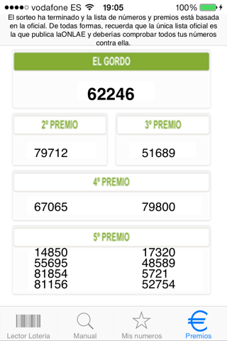 Loteria navidad 2014 screenshot 3