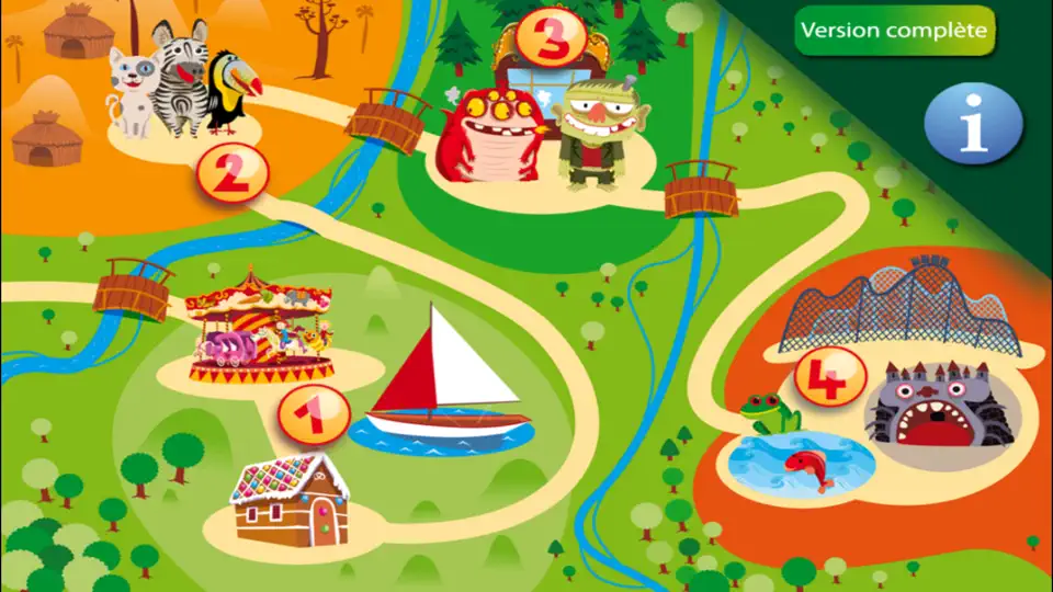Capture d'écran de Jeux Pour Lire Avec Sami Et Julie Lite, Pour IPad sur iPhone 1