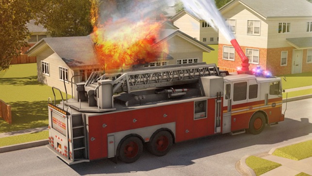 3D Fire Truck Parking - City Firetruck Driver Sirens Simulat(圖2)-速報App