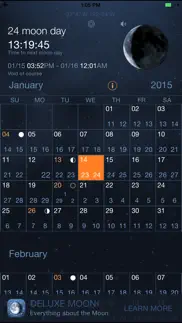 moon days - lunar calendar and void of course times iphone screenshot 1
