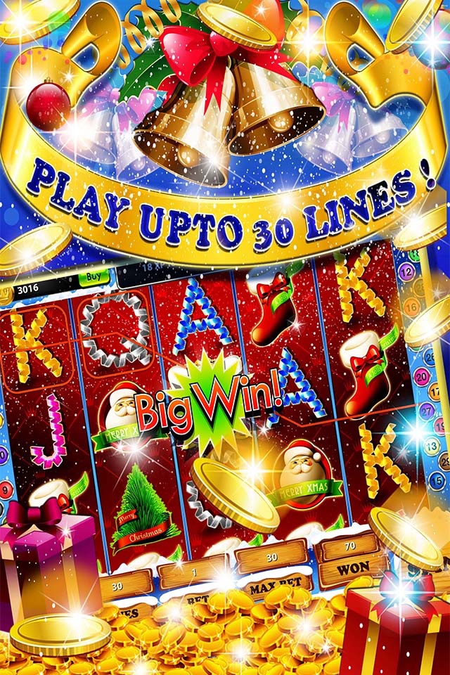 Christmas Party Slots - 777 Las Vegas Style Slot Machine screenshot 3