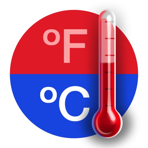 Fahrenheit To Celsius, the fastest temperature converter icon