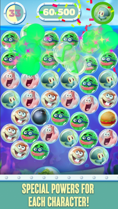 SpongeBob Bubble Party screenshot 4