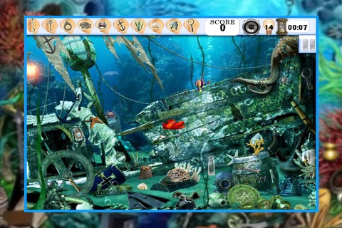 Under Water - Hidden Objects screenshot 3