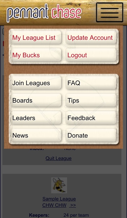 Fantasy Baseball Sim Leagues at PennantChase