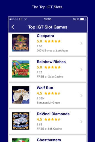 Top IGT Slots - Play the best Vegas slot machine games & get a free online casino bonus screenshot 2