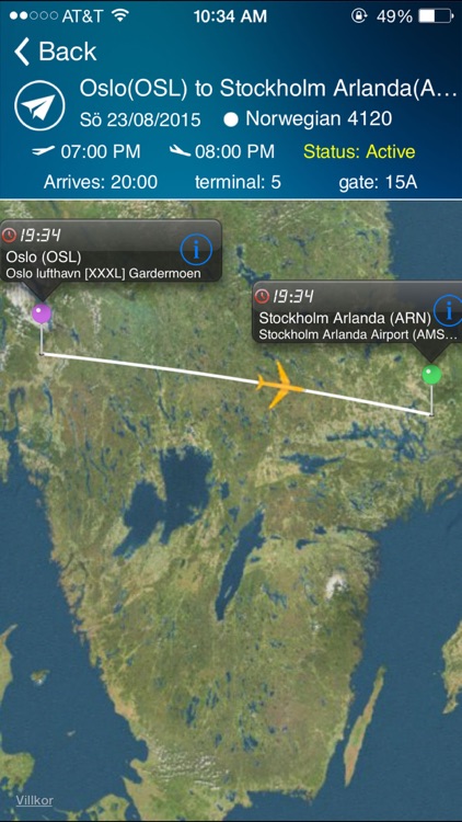 Stockholm Arlanda Airport (ARN) Flight Tracker Scandinavian Sweden Skavsta Bromma