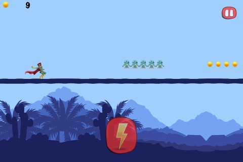 Sky Fast Runner : Forest Rescue Mission- Pro screenshot 3