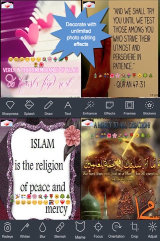 All Time Islamic Greeting Cards.Customising and Sending eCards with Islamic Teachings screenshot 4
