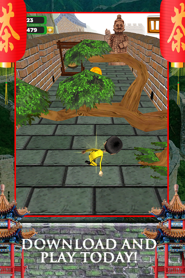 3D Great Wall of China Infinite Runner Game FREE