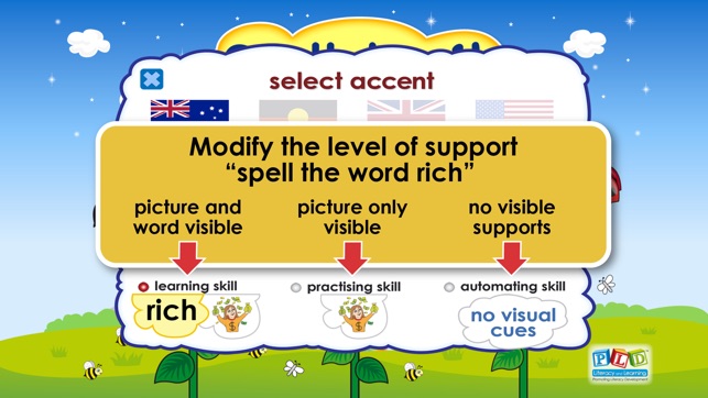 Spell Star 1b: sh, ch, th, oo, ee, ck words(圖5)-速報App
