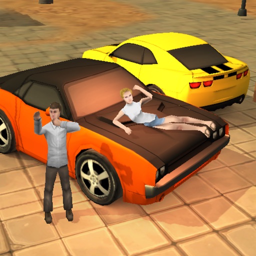 Classic Car City Smash 3D Icon