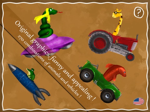 RIDE, Learn language, vocabulary puzzle. iPad screenshot