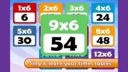 Game screenshot Math Songs: Times Tables 1x - 6x apk