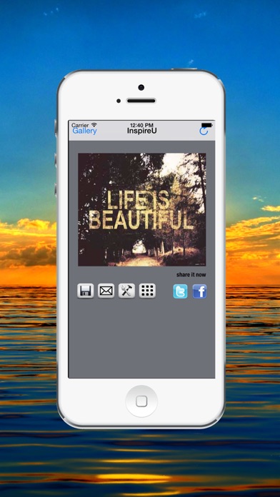 Screenshot #3 pour InspireU - Phrases Romantiques et Citations