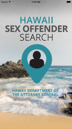 Hawaii Sex Offender Search screenshot 1