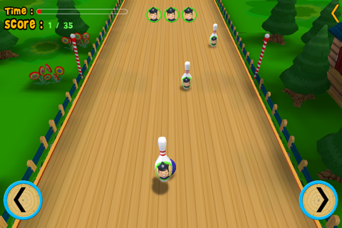 Farm animals and bowling for children - free game screenshot 4