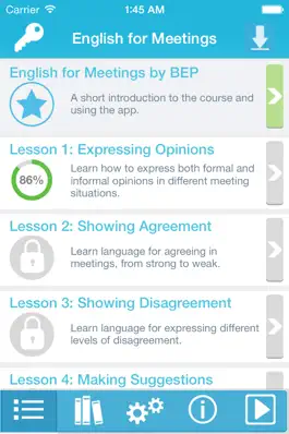 Game screenshot English for Meetings by Business English Pod mod apk